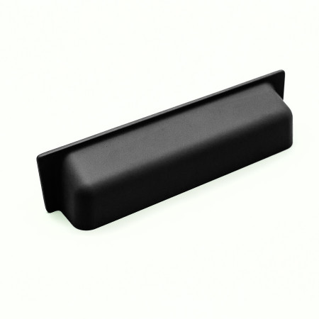 Ручка-ракушка Soft Touch, Графит, 96/116 мм, Shell, Модерн, Gamet, Польша