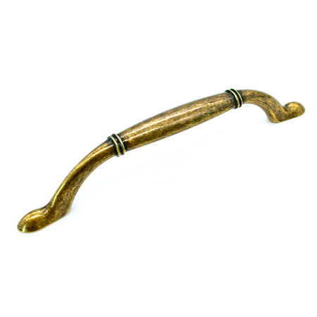 Ручка-скоба Anello, Бронза античная, 128/169 мм, Классика, Gamet, Польша